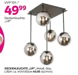 Mömax Deckenleuchte lip Angebot