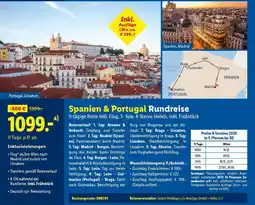 Lidl Reisen Spanien & Portugal Rundreise Angebot