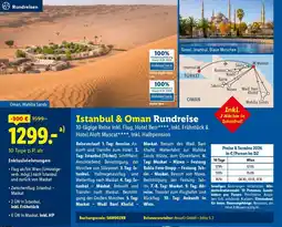 Lidl Reisen Istanbul & Oman Rundreise Angebot