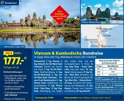 Lidl Reisen Vietnam & Kambodscha Rundreise Angebot