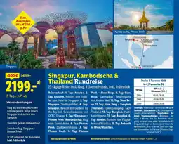Lidl Reisen Singapur, Kambodscha & Thailand Rundreise Angebot