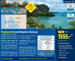 Lidl Reisen Thailand Strandhüpfen Deluxe Angebot