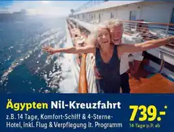 Lidl Reisen Ägypten Nil-Kreuzfahrt Angebot