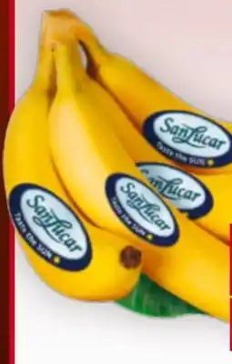 Billa SanLucar Bananen Angebot