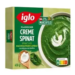 Billa Iglo Cremespinat Angebot