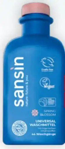 Billa Sansin Waschmittel Angebot