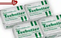 Billa Pinzgau Milch Teebutter Angebot