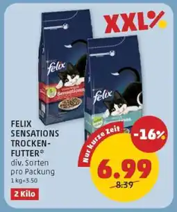 PENNY FELIX SENSATIONS TROCKENFUTTER Angebot
