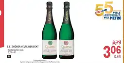 Metro GRÜNER VELTLINER SEKT Angebot