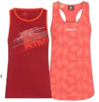 Hervis Damen T-Shirt Stripe Tank Angebot