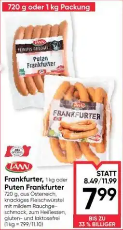 Maximarkt Frankfurter oder Puten Frankfurter Angebot