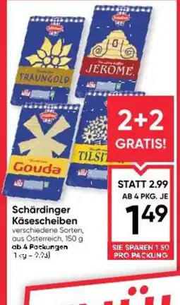 Maximarkt Schärdinger Käsescheiben Angebot
