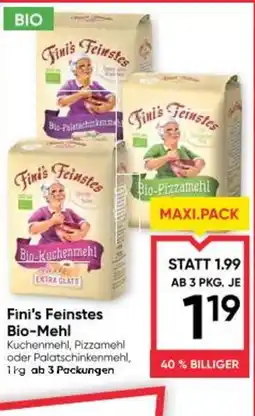 Maximarkt Bio-Mehl Angebot