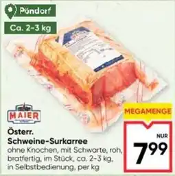 Maximarkt Österr Schweine-Surkarree Angebot