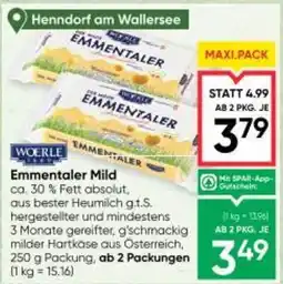 Maximarkt Emmentaler Mild Angebot