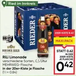 Maximarkt RiLi Limonade Angebot
