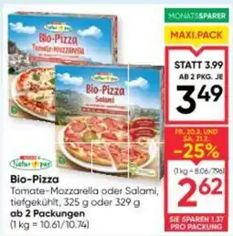 Maximarkt BioPRO PACKUNG Pizza Angebot
