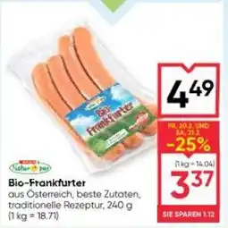 Maximarkt BioBio-Frankfurter Frankfurter Angebot