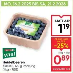 Maximarkt Heidelbeeren Angebot