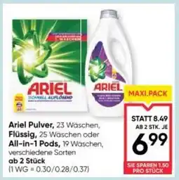 Maximarkt Ariel Pulver Angebot