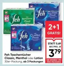 Maximarkt Taschentücher Classic, Menthol Lotion Angebot