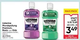 Maximarkt Mundspülung Premium, Basis Kidz Angebot