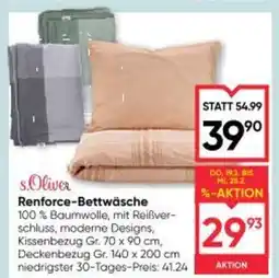 Maximarkt Renforce Bettwäsche Angebot