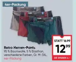 Maximarkt Retro Herren-Pants Angebot