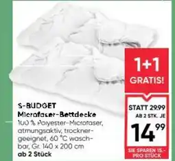 Maximarkt Microfaser Bettdecke Angebot
