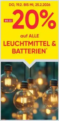 Maximarkt Leuchtmittel & batterien Angebot
