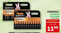 Interspar Duracell Plus Batterien 12er-Packung Angebot