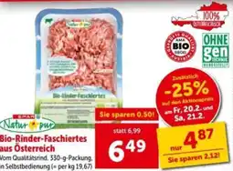 Interspar Bio-Rinder-Faschiertes aus Österreich Angebot