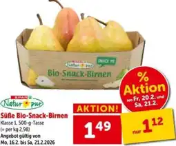 Interspar Süße Bio-Snack-Birnen Angebot