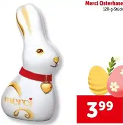 Interspar Merci Osterhase Angebot