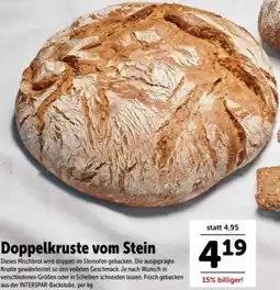 Interspar Doppelkruste vom Stein Angebot