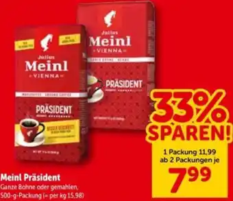 Interspar Meinl Präsident Angebot
