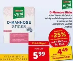 Interspar D-mannose sticks Angebot