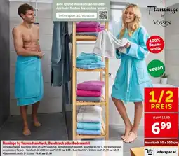 Interspar Flamingo by Vossen Handtuch, Duschtuch oder Bademantel Angebot