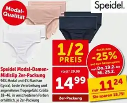 Interspar Speidel Modal-Damen- Midislip 2er-Packung Angebot