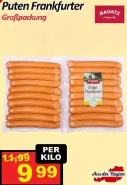 Wurstico Puten Frankfurter Angebot