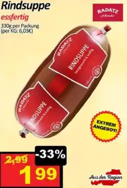Wurstico Rindsuppe Angebot