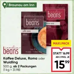 Maximarkt Kaffee Deluxe, Roma oder Wuidling Angebot
