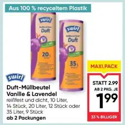 Maximarkt Duft-Müllbeutel Vanille & Lavendel Angebot