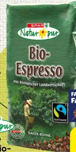 Spar Spar Natur pur Bio-Caffè Crema Angebot