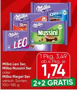 Spar Milka Riegel Leo Angebot