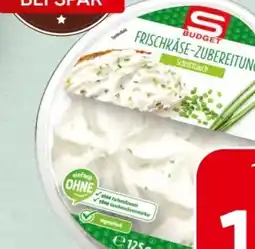 Spar S Budget Frischkäsezubereitung Angebot