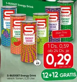 Spar S Budget Energy Drink Angebot