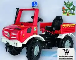 Interspar Rolly Toys Feuerwehr Unimog Angebot