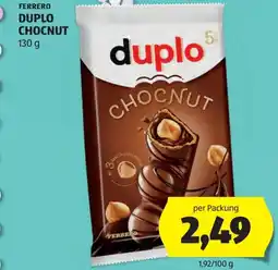 Hofer Duplo Chocnut Angebot