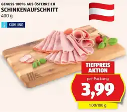 Hofer Schinkenaufschnitt Angebot